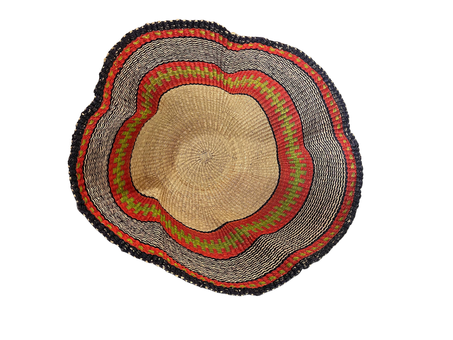 Savanna Brown Handwoven Bolga Basket