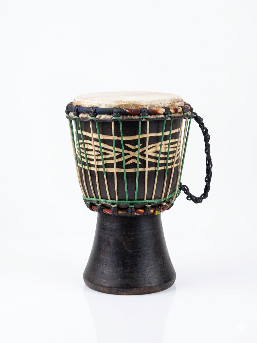 Rhythm Keeper – Handcrafted Mini Djembe Drum