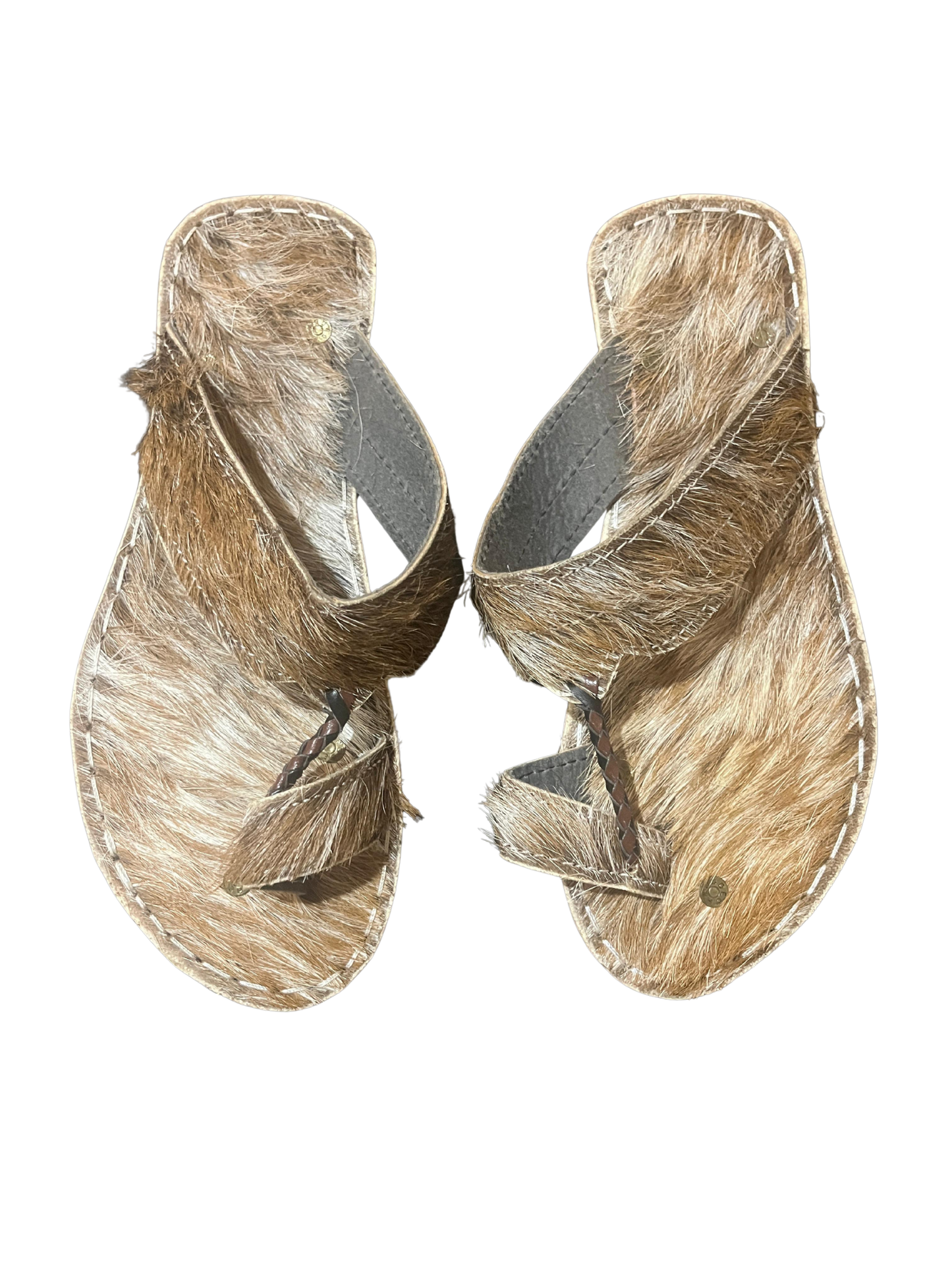 Handmade Goat Skin Leather Slipper
