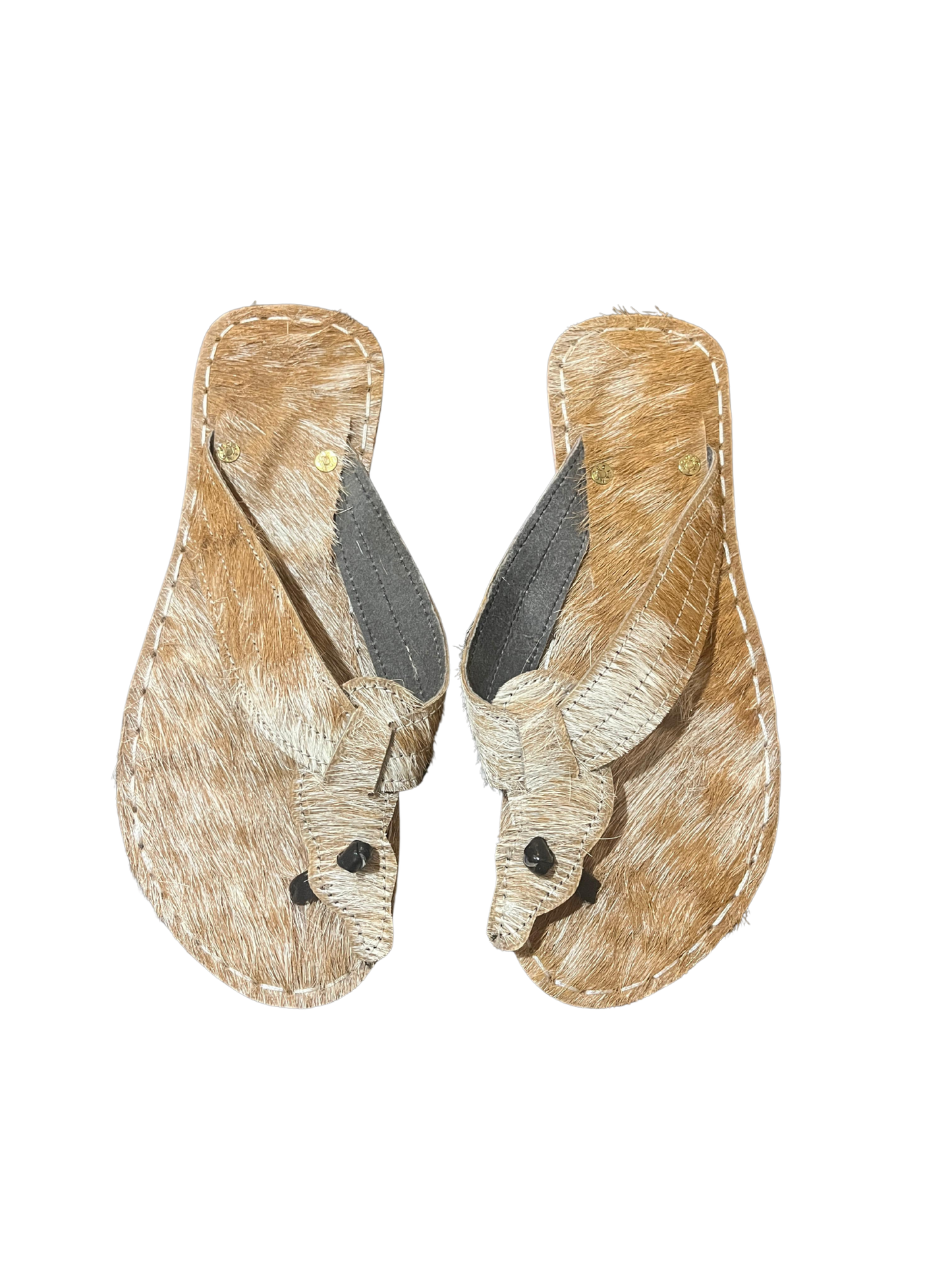 Handmade Goat Skin Leather Slipper