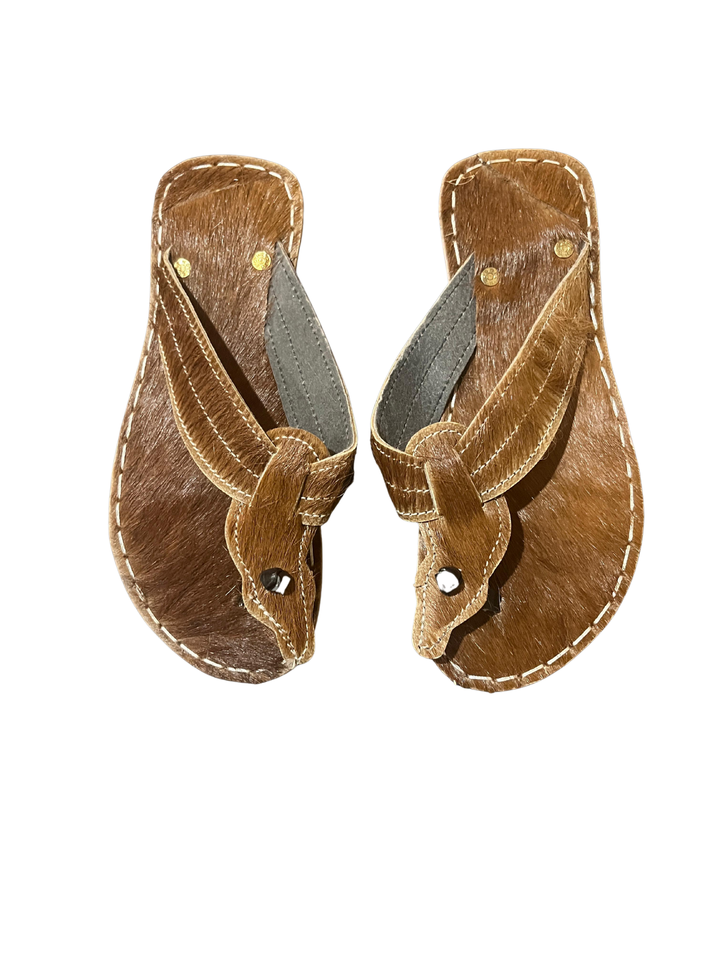 Handmade Goat Skin Leather Slipper