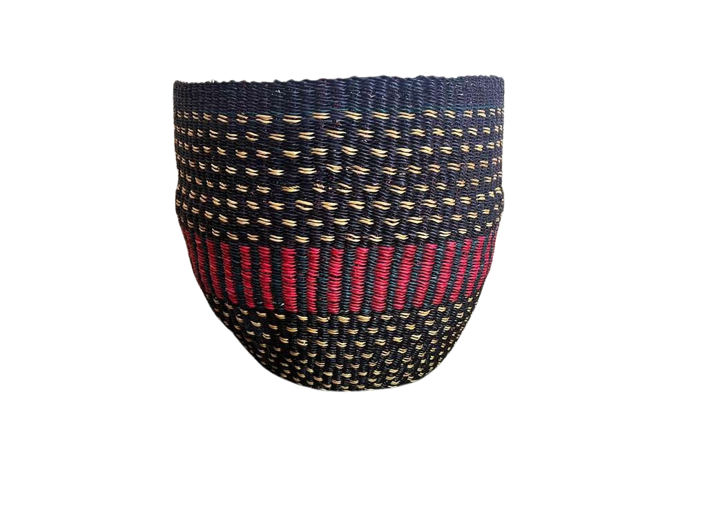Handwoven Bolga Basket Planter
