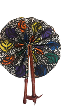 Handcrafted African Ankara Fan