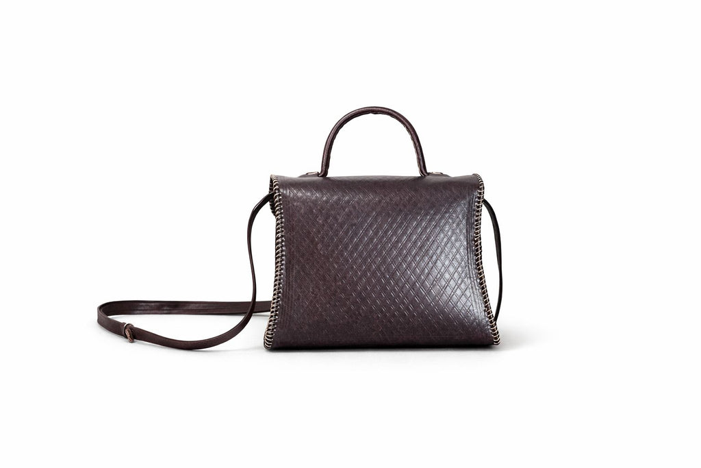 Midnight Classic – Handcrafted Leather Handbag