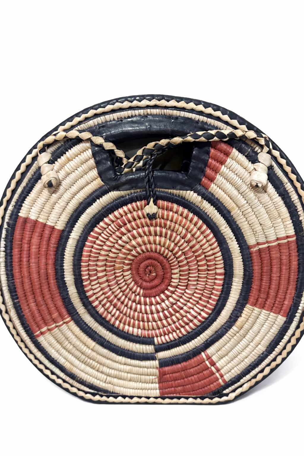 Burkina Faso Handwoven Round Purse 🇧🇫